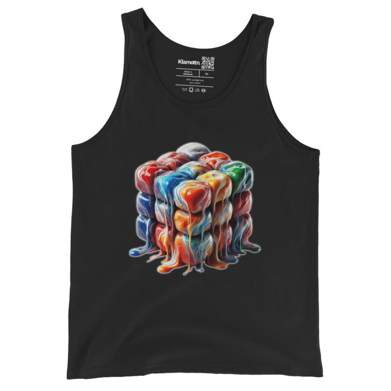 Flüssiger Zauberwürfel Unisex-Tank-Top – Tank Tops – klamottn.de