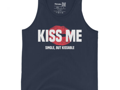 Kiss Me – Single, but Kissable Unisex-Tank-Top – Tank Tops – klamottn.de Kiss Me – Single, but Kissable Unisex-Tank-Top – Tank Tops – klamottn.de
