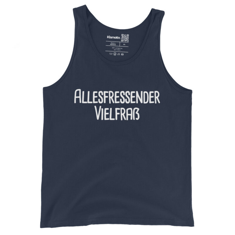 Allesfressender Vielfraß Unisex-Tank-Top – Tank Tops – klamottn.de