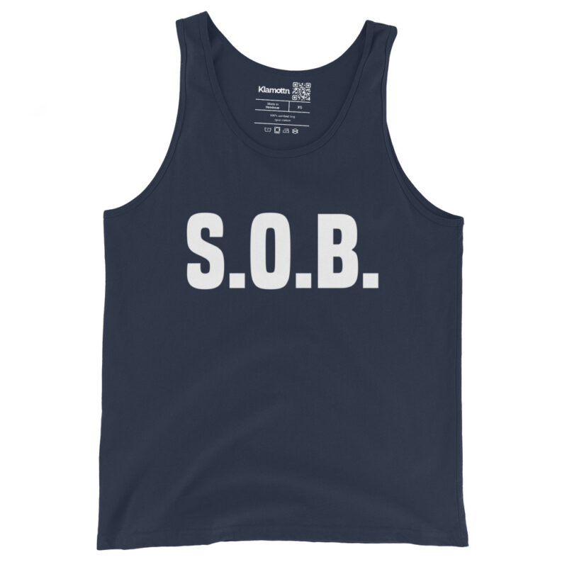 S.O.B. Unisex-Tank-Top – Tank Tops – klamottn.de