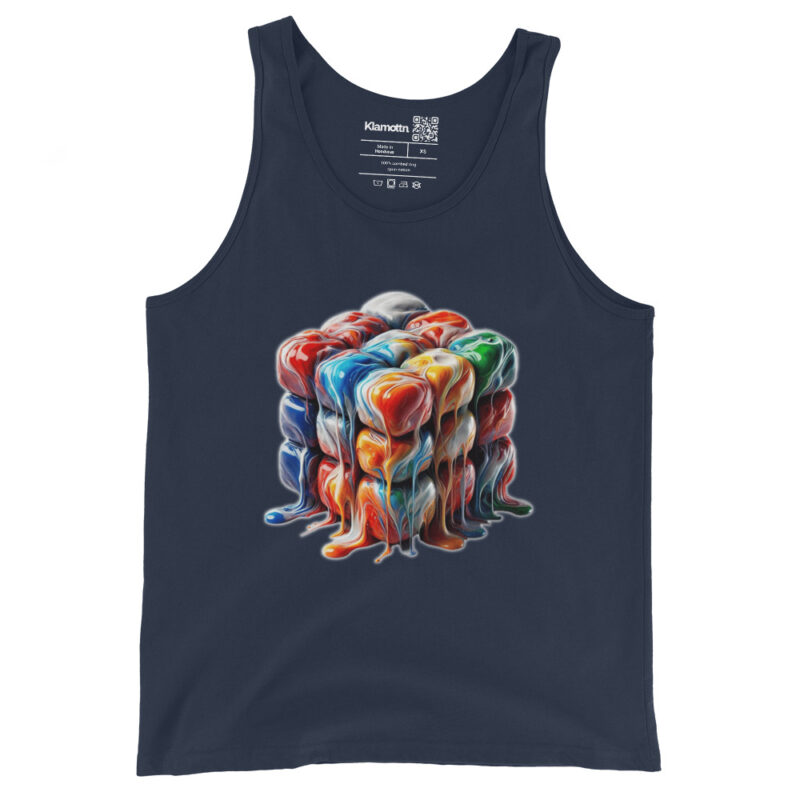 Flüssiger Zauberwürfel Unisex-Tank-Top – Tank Tops – klamottn.de