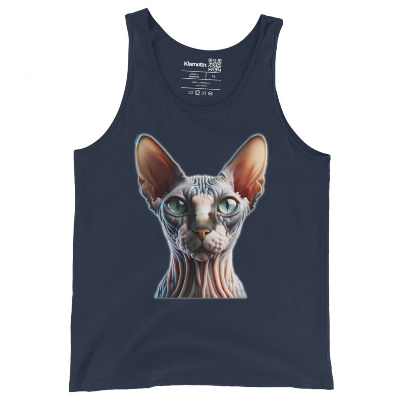 Mystische Sphynx-Katze Unisex-Tank-Top – Tank Tops – klamottn.de