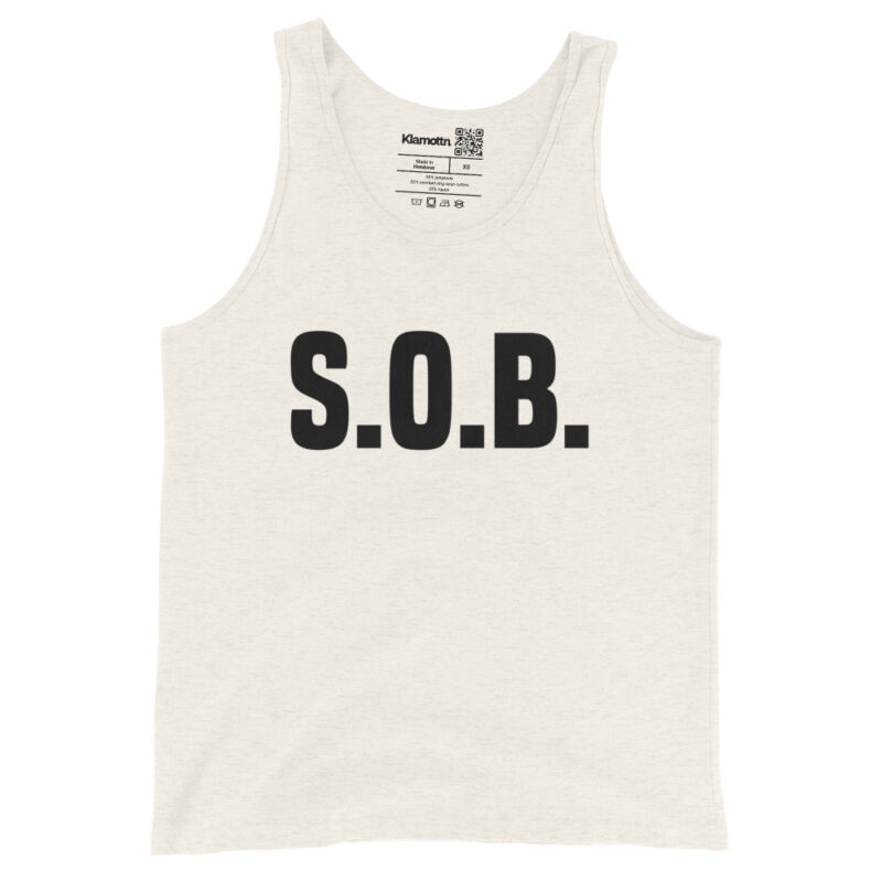 S.O.B. Unisex-Tank-Top – Tank Tops – klamottn.de