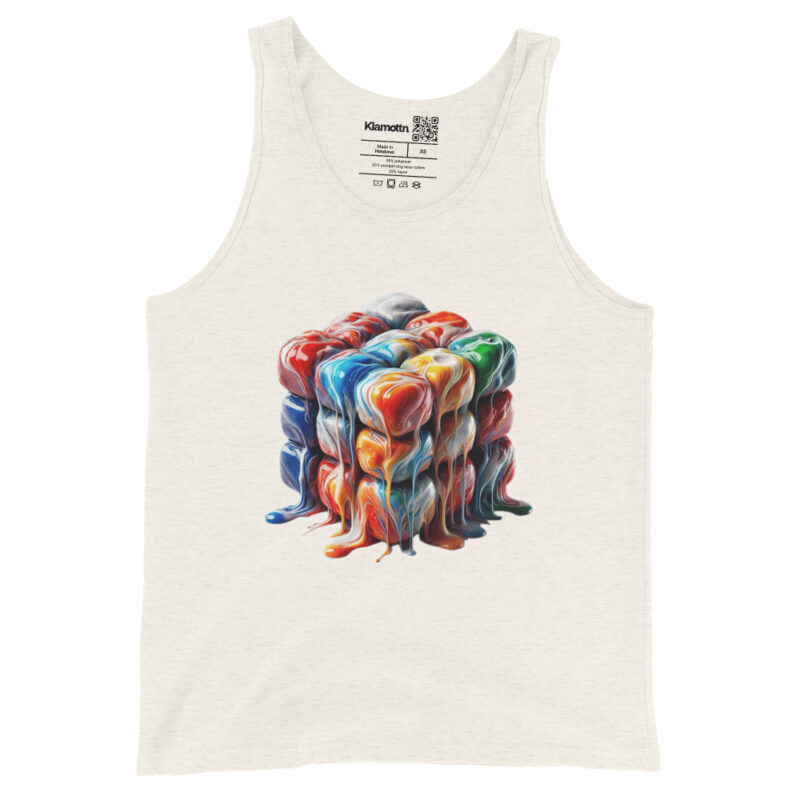 Flüssiger Zauberwürfel Unisex-Tank-Top – Tank Tops – klamottn.de