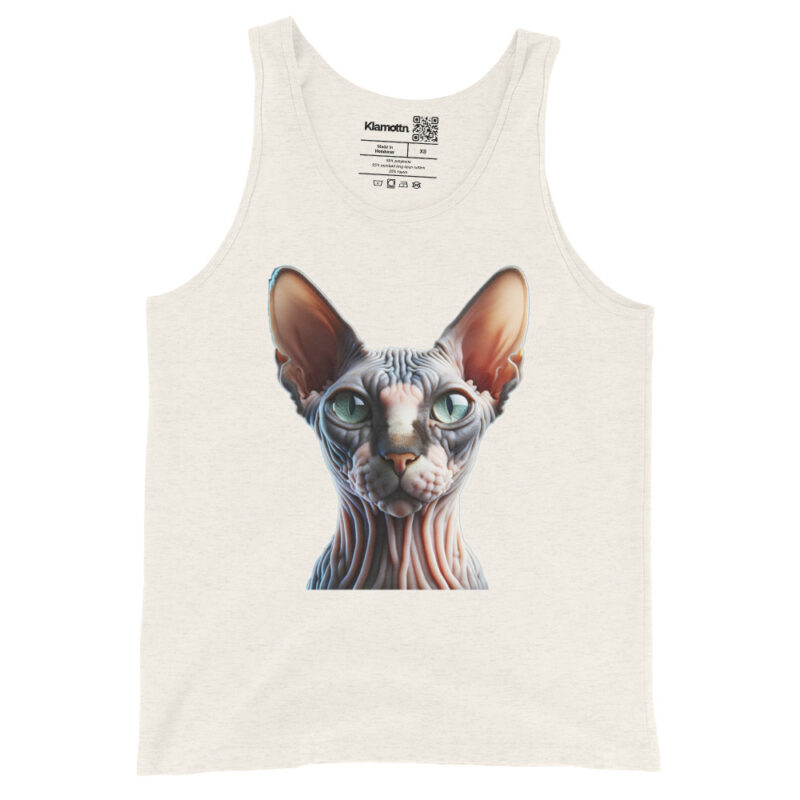 Mystische Sphynx-Katze Unisex-Tank-Top – Tank Tops – klamottn.de