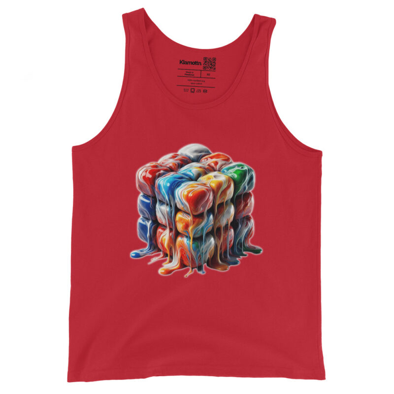 Flüssiger Zauberwürfel Unisex-Tank-Top – Tank Tops – klamottn.de