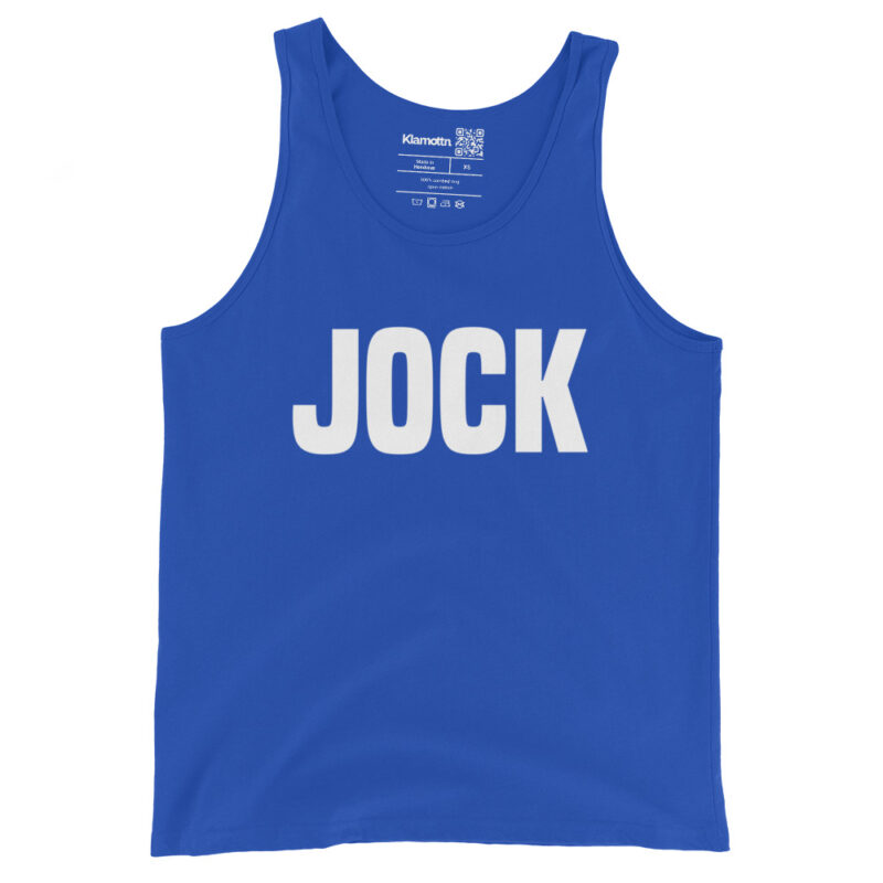 Jock Unisex-Tank-Top – Tank Tops – klamottn.de