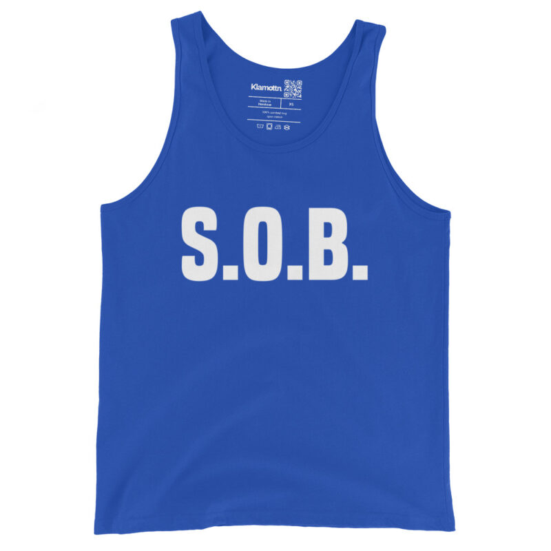 S.O.B. Unisex-Tank-Top – Tank Tops – klamottn.de