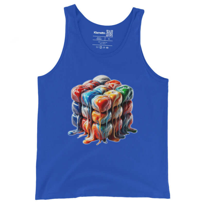Flüssiger Zauberwürfel Unisex-Tank-Top – Tank Tops – klamottn.de