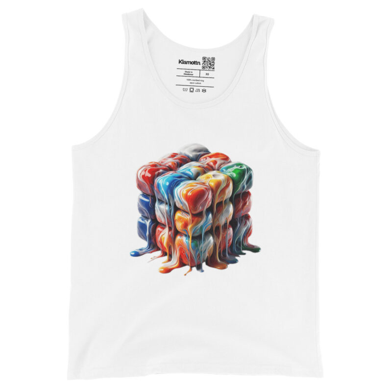Flüssiger Zauberwürfel Unisex-Tank-Top – Tank Tops – klamottn.de