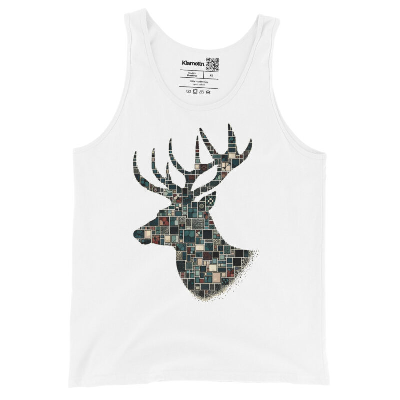 Mosaik-Hirsch Unisex-Tank-Top