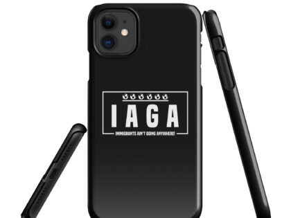 IAGA – Immigrants Ain’t Going Anywhere Snapcase iPhone®-Hülle – Accessoires – klamottn.de IAGA – Immigrants Ain’t Going Anywhere Snapcase iPhone®-Hülle – Accessoires – klamottn.de
