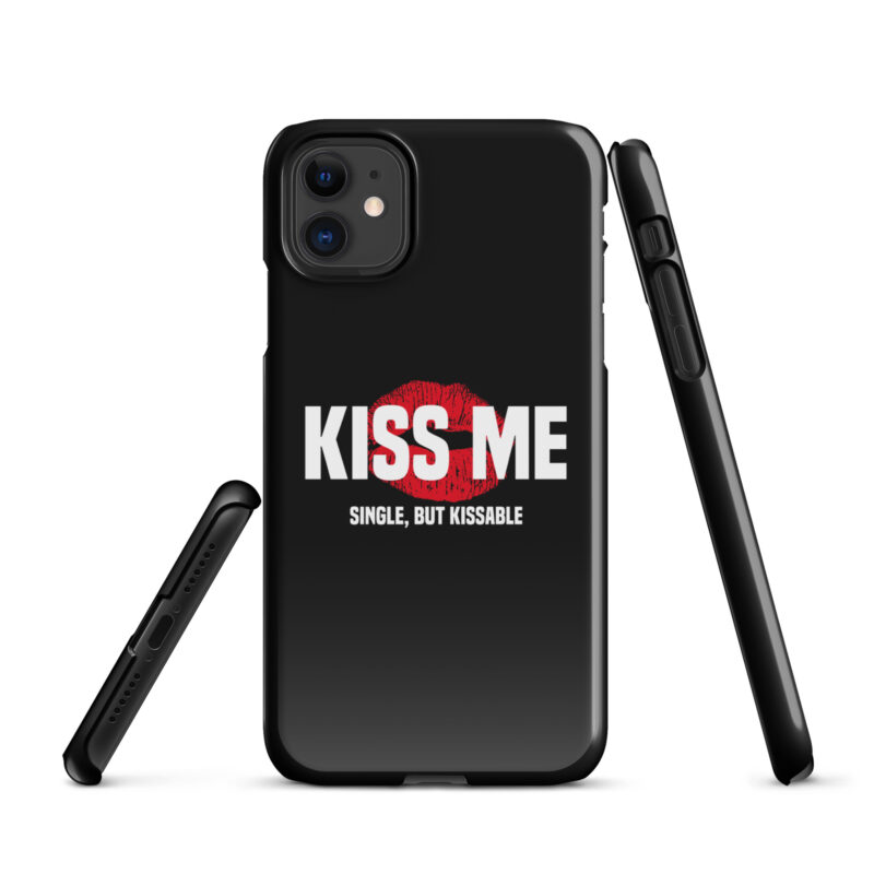 Kiss Me – Single, but Kissable Snapcase iPhone®-Hülle