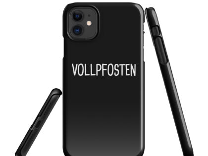 Vollpfosten Snapcase iPhone®-Hülle – Accessoires – klamottn.de Vollpfosten Snapcase iPhone®-Hülle – Accessoires – klamottn.de