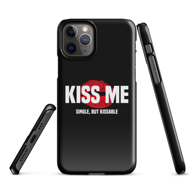 Kiss Me – Single, but Kissable Snapcase iPhone®-Hülle