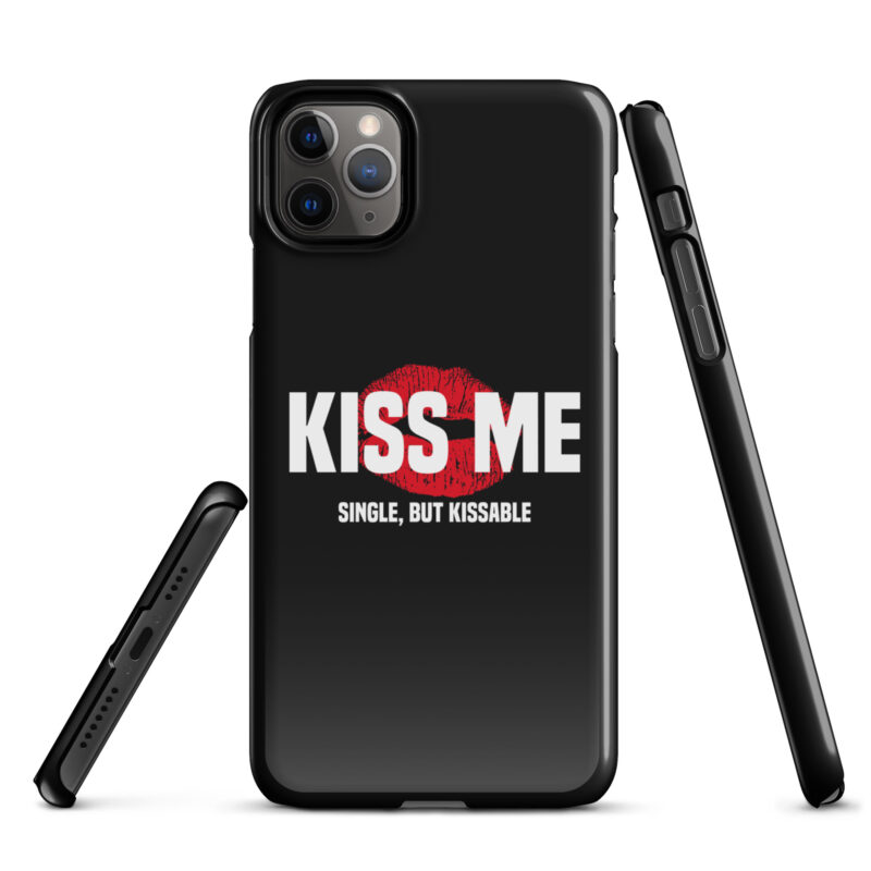 Kiss Me – Single, but Kissable Snapcase iPhone®-Hülle