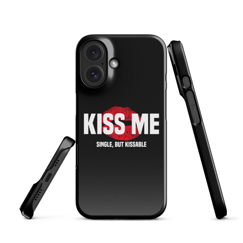 Kiss Me – Single, but Kissable Snapcase iPhone®-Hülle