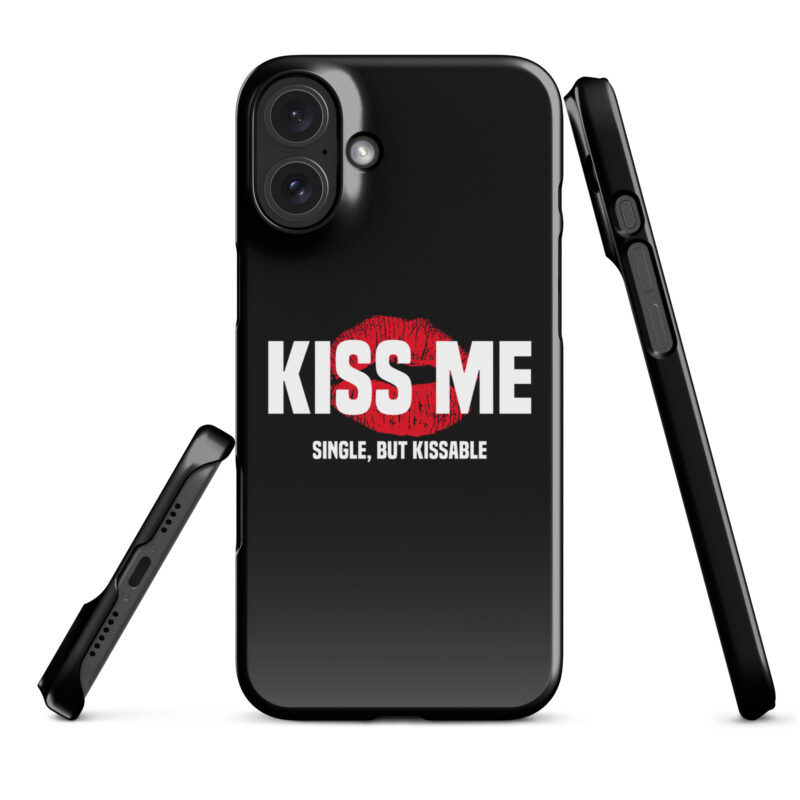 Kiss Me – Single, but Kissable Snapcase iPhone®-Hülle