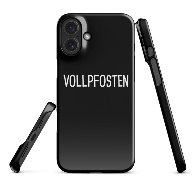 Vollpfosten Snapcase iPhone®-Hülle – Accessoires – klamottn.de