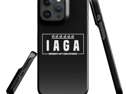 IAGA – Immigrants Ain’t Going Anywhere Snapcase iPhone®-Hülle – Accessoires – klamottn.de IAGA – Immigrants Ain’t Going Anywhere Snapcase iPhone®-Hülle – Accessoires – klamottn.de