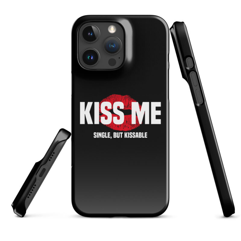 Kiss Me – Single, but Kissable Snapcase iPhone®-Hülle