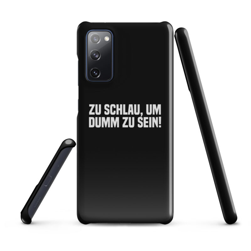 Zu schlau, um dumm zu sein Snapcase Samsung®-Hülle – Accessoires – klamottn.de