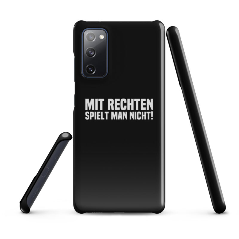 Mit Rechten spielt man nicht Snapcase Samsung®-Hülle – Accessoires – klamottn.de