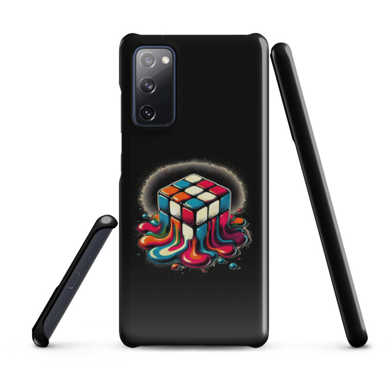 Schmelzender vintage Zauberwürfel Snapcase Samsung®-Hülle – Accessoires – klamottn.de