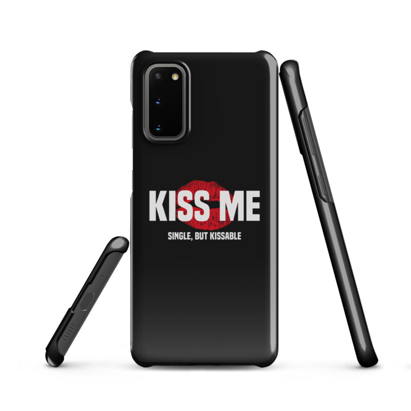Kiss Me – Single, but Kissable Snapcase Samsung®-Hülle – Accessoires – klamottn.de
