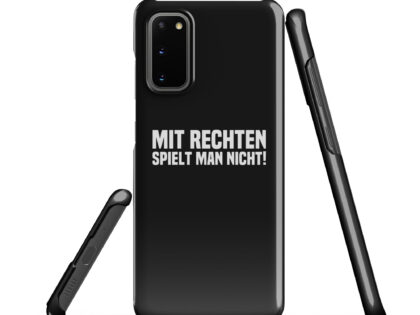 Mit Rechten spielt man nicht Snapcase Samsung®-Hülle – Accessoires – klamottn.de