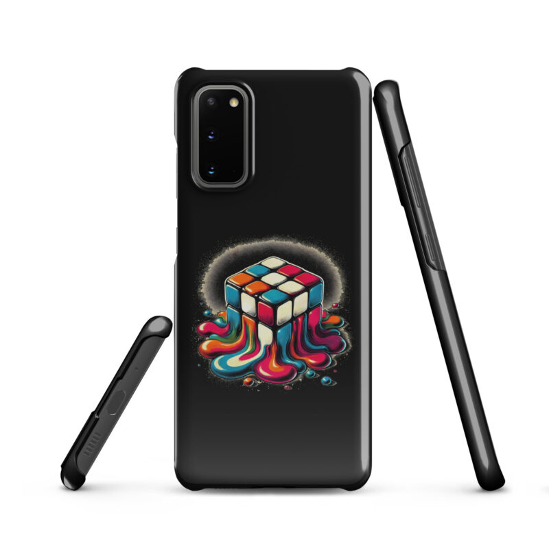 Schmelzender vintage Zauberwürfel Snapcase Samsung®-Hülle – Accessoires – klamottn.de