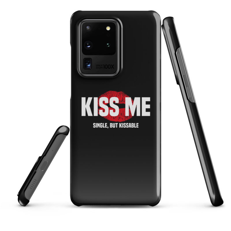 Kiss Me – Single, but Kissable Snapcase Samsung®-Hülle – Accessoires – klamottn.de