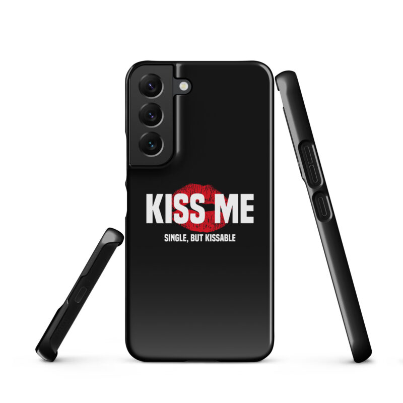 Kiss Me – Single, but Kissable Snapcase Samsung®-Hülle – Accessoires – klamottn.de