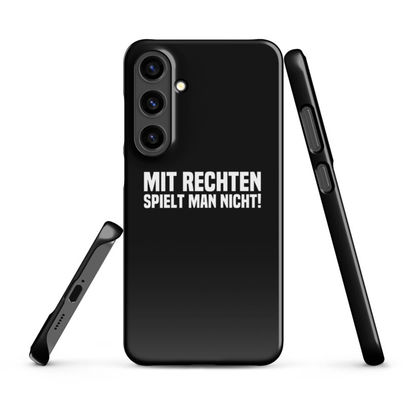 Mit Rechten spielt man nicht Snapcase Samsung®-Hülle – Accessoires – klamottn.de