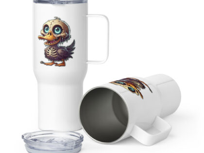 Gruselvogel Reisebecher mit Griff – Accessoires – klamottn.de Gruselvogel Reisebecher mit Griff – Accessoires – klamottn.de