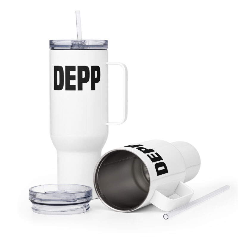 Depp Reisebecher mit Griff – Accessoires – klamottn.de