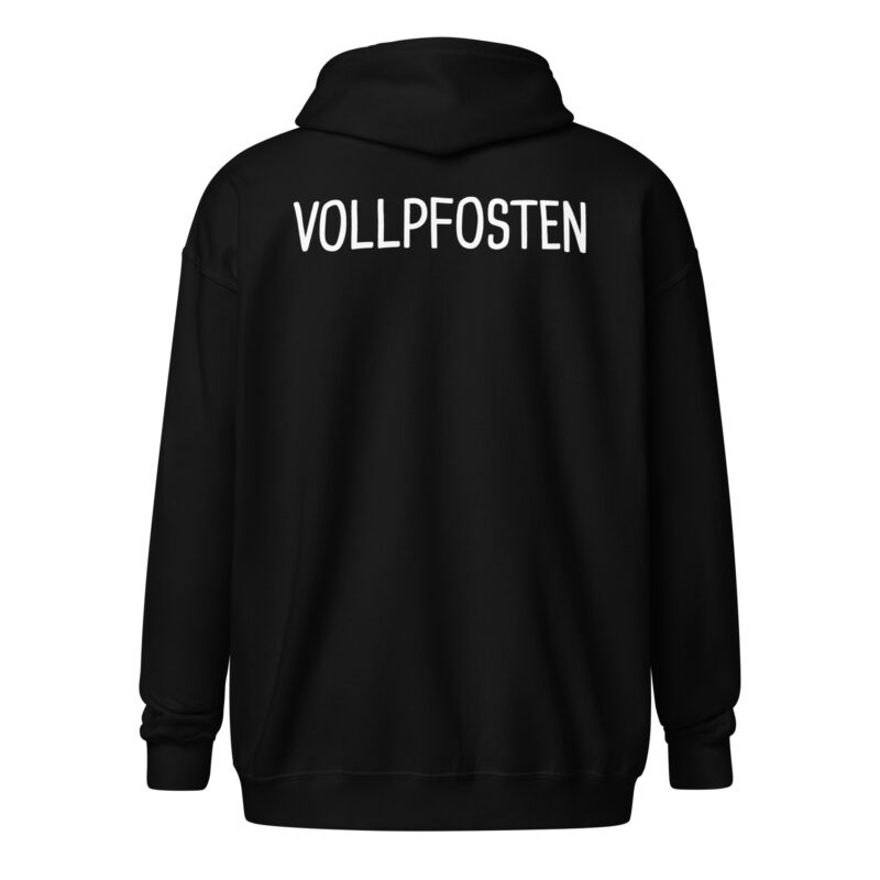 Vollfposten Unisex-Zip-Hoodie
