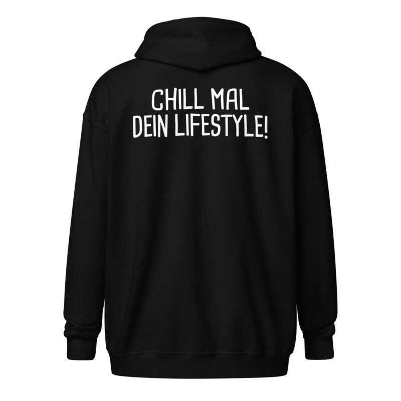 Chill mal dein Lifestyle! Unisex-Zip-Hoodie – Jacken – klamottn.de