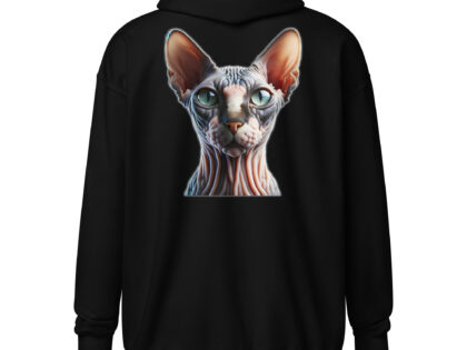 Mystische Sphynx-Katze Unisex-Zip-Hoodie – Zip Hoodies – klamottn.de Mystische Sphynx-Katze Unisex-Zip-Hoodie – Zip Hoodies – klamottn.de