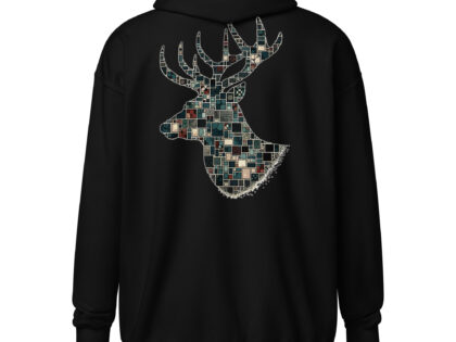 Mosaik-Hirsch Unisex-Zip-Hoodie – Zip Hoodies – klamottn.de Mosaik-Hirsch Unisex-Zip-Hoodie – Zip Hoodies – klamottn.de