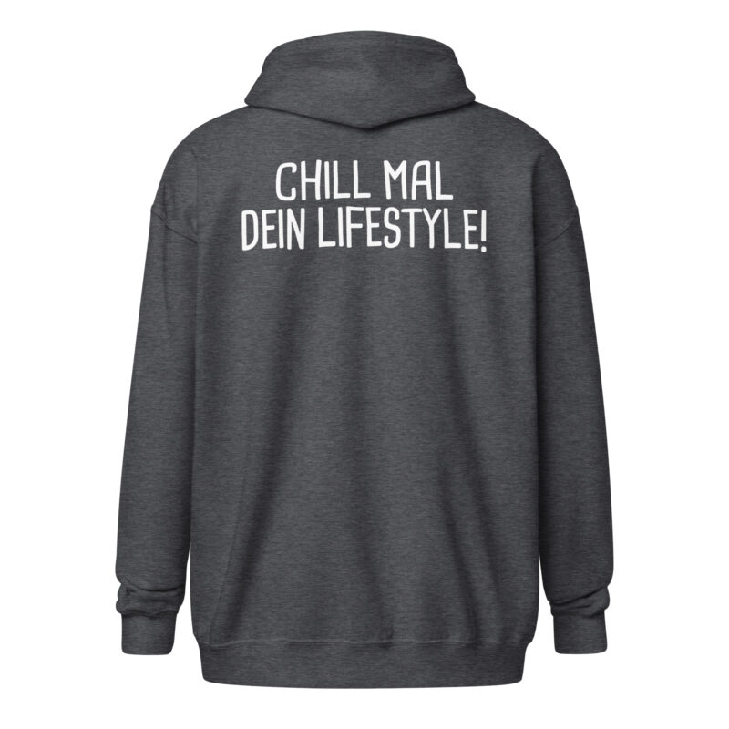 Chill mal dein Lifestyle! Unisex-Zip-Hoodie – Jacken – klamottn.de