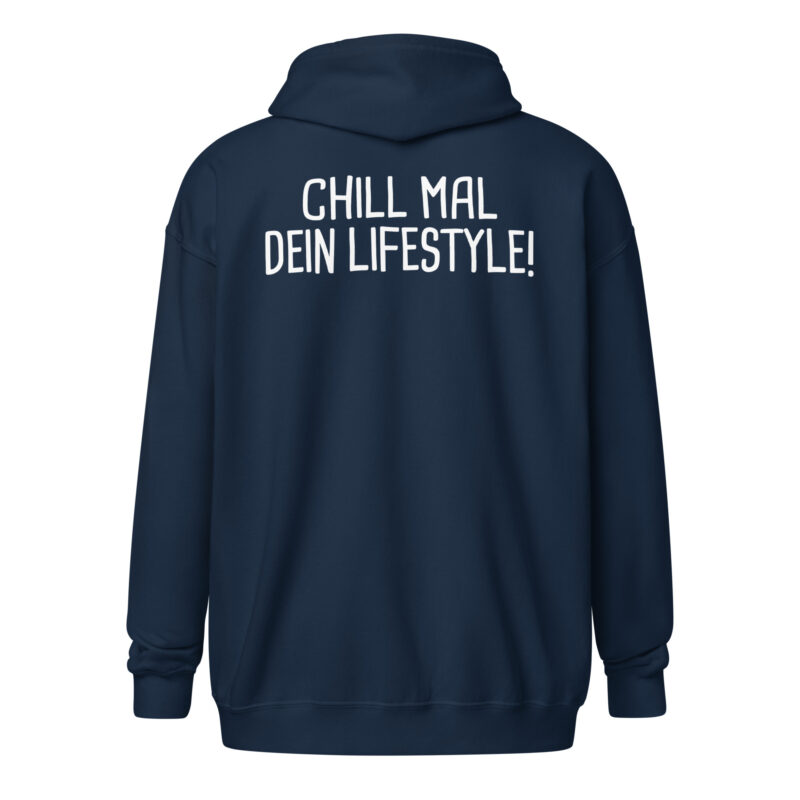 Chill mal dein Lifestyle! Unisex-Zip-Hoodie – Jacken – klamottn.de