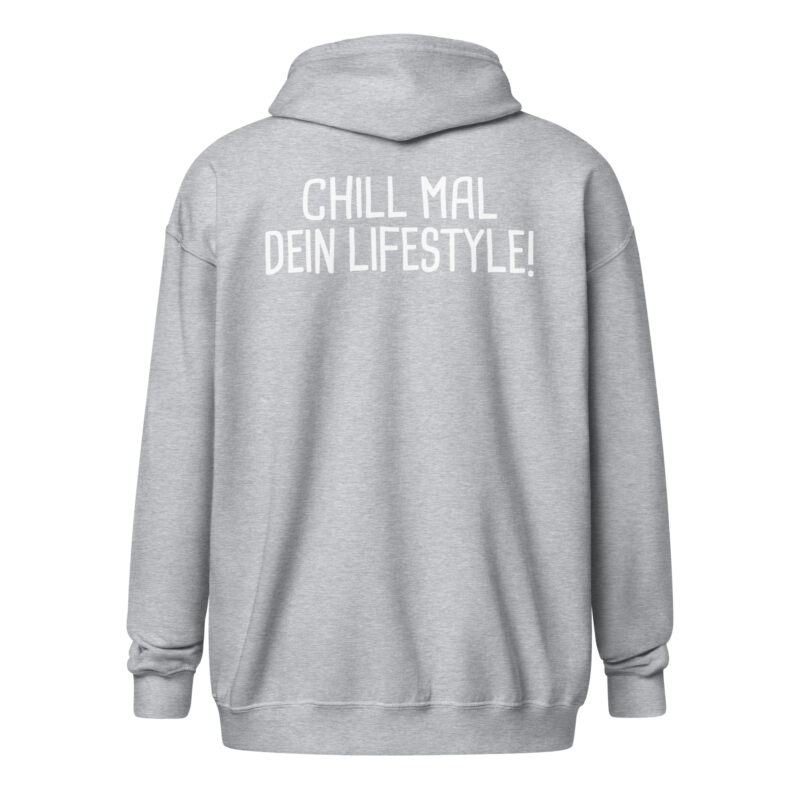 Chill mal dein Lifestyle! Unisex-Zip-Hoodie – Jacken – klamottn.de