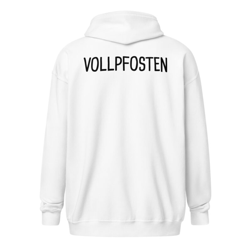 Vollfposten Unisex-Zip-Hoodie