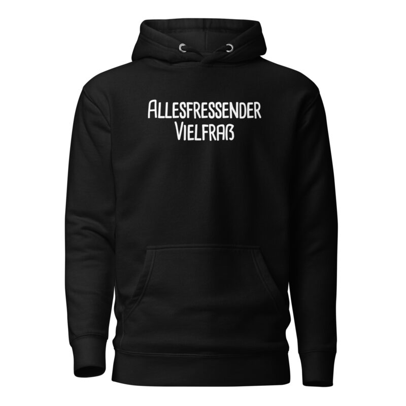 Allesfressender Vielfraß Unisex-Hoodie