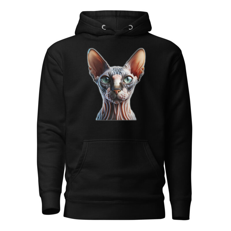 Mystische Sphynx-Katze Unisex-Hoodie