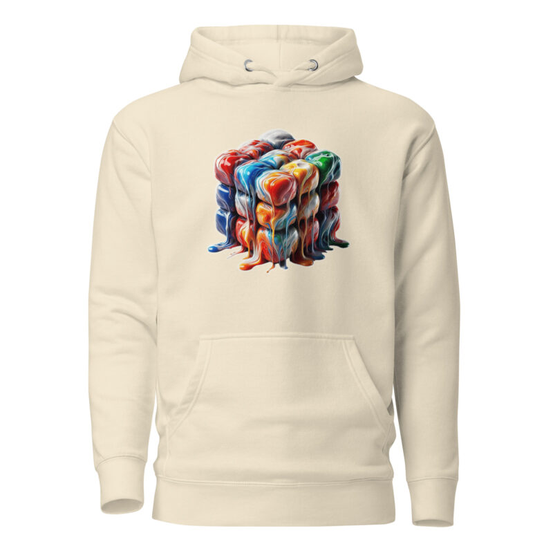 Flüssiger Zauberwürfel Unisex-Hoodie