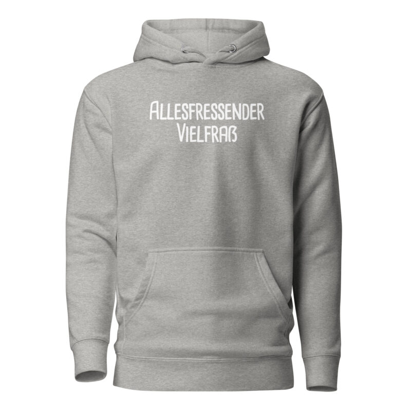 Allesfressender Vielfraß Unisex-Hoodie