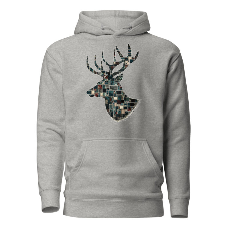 Mosaik-Hirsch Unisex-Hoodie