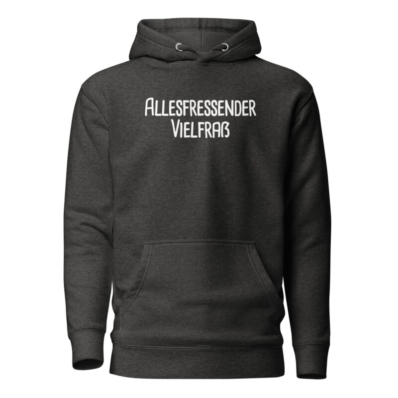 Allesfressender Vielfraß Unisex-Hoodie